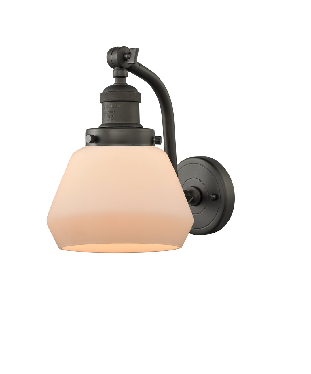 Innovations Franklin Restoration 515-1W-OB-G171 Wall Sconce Light - Oil Rubbed Bronze