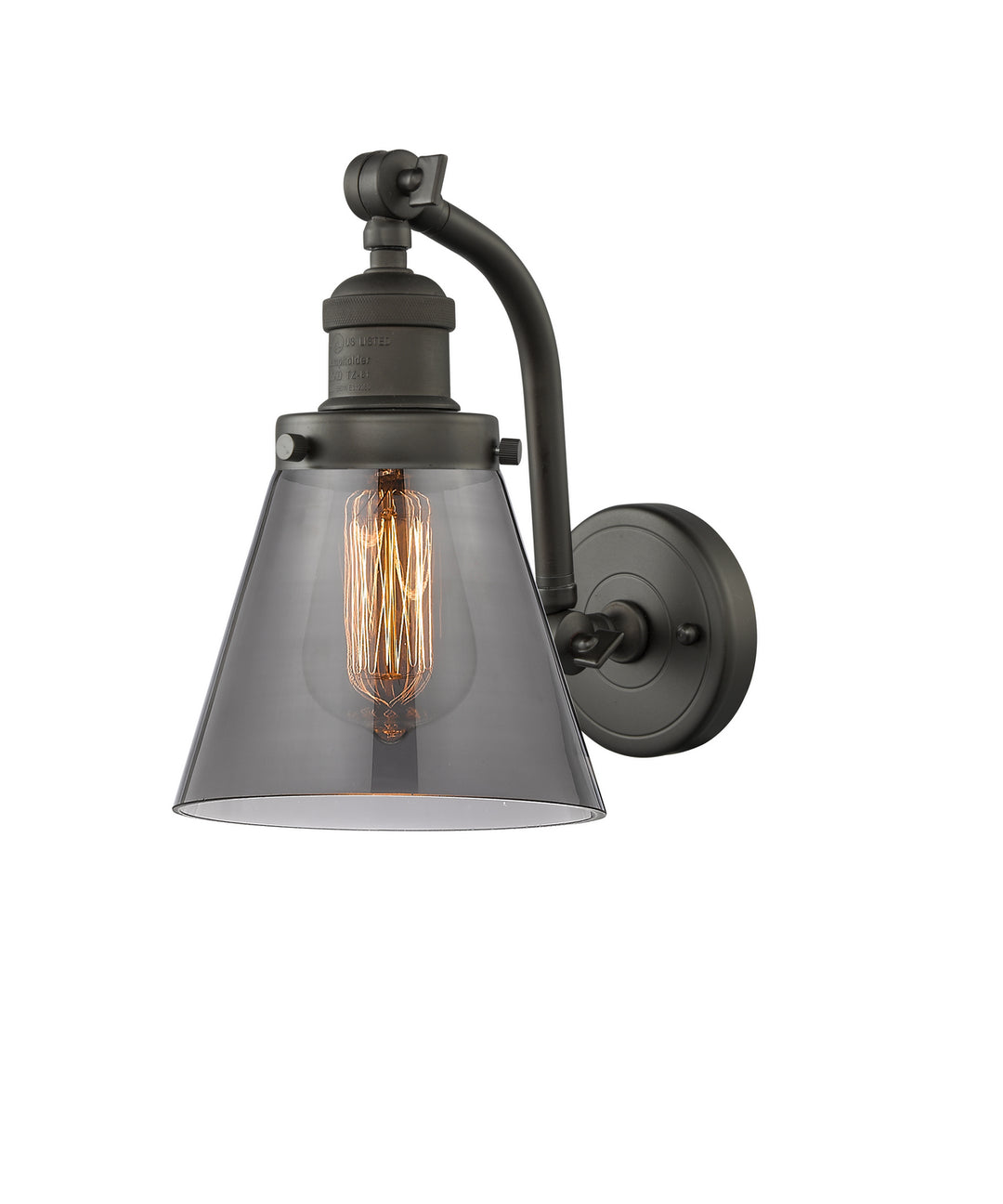 Innovations Franklin Restoration 515-1W-OB-G63-LED Wall Sconce Light - Oil Rubbed Bronze