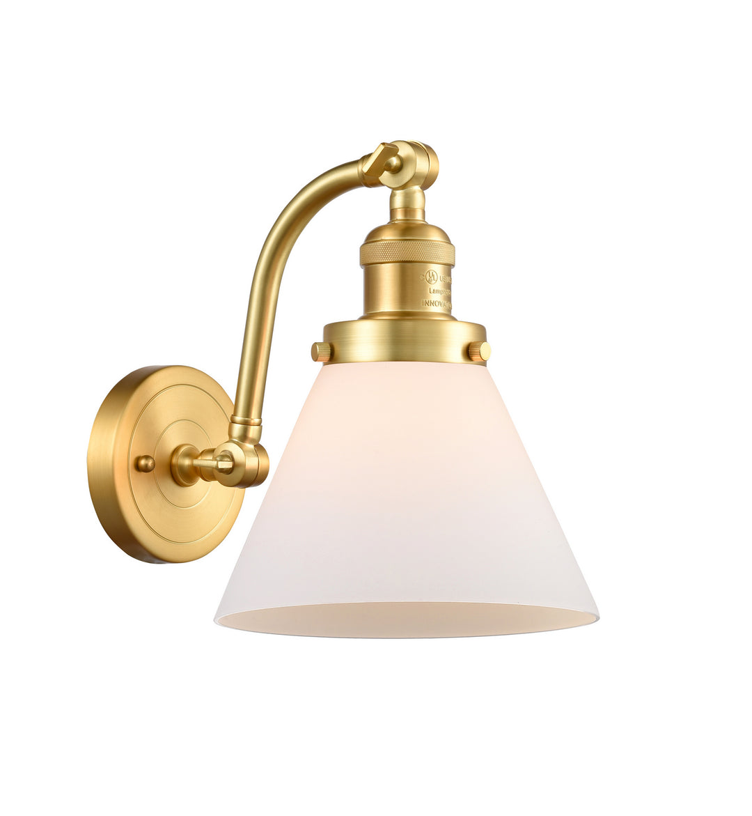 Innovations Franklin Restoration 515-1W-SG-G41 Wall Sconce Light - Satin Gold