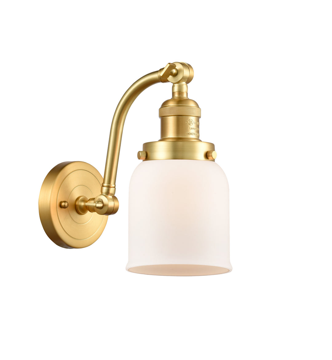 Innovations Franklin Restoration 515-1W-SG-G51 Wall Sconce Light - Satin Gold