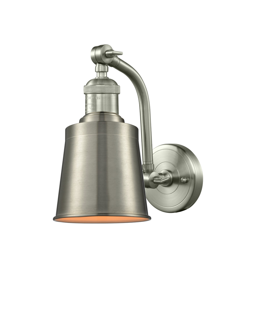 Innovations Franklin Restoration 515-1W-SN-M9-SN-LED Wall Sconce Light - Brushed Satin Nickel