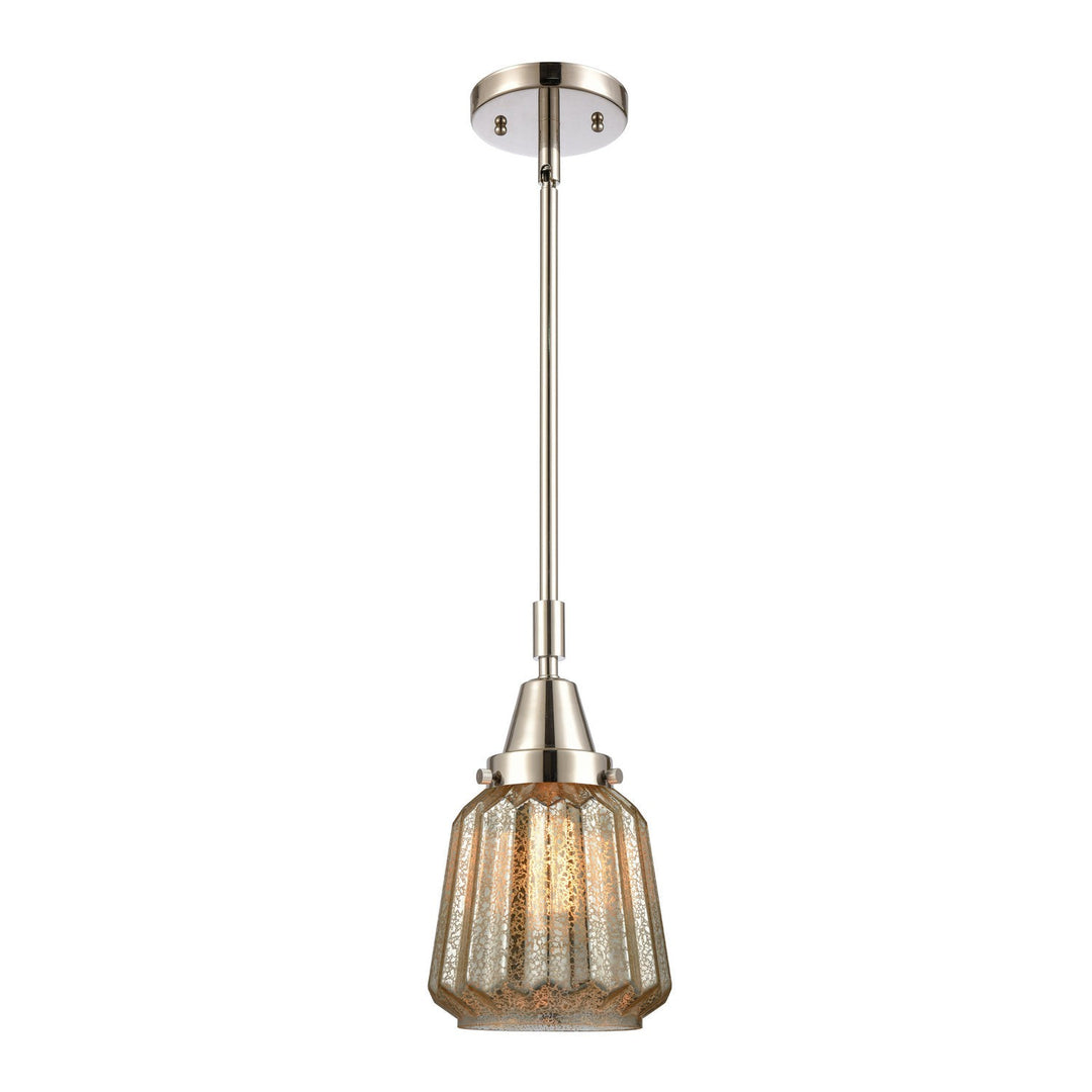 Innovations Caden 447-1S-PN-G146 Pendant Light - Polished Nickel