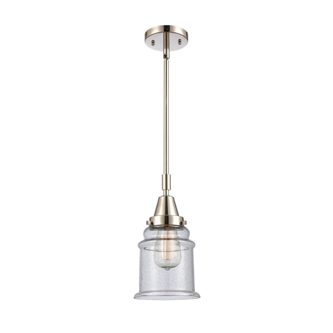 Innovations Caden 447-1S-PN-G184-LED Pendant Light - Polished Nickel