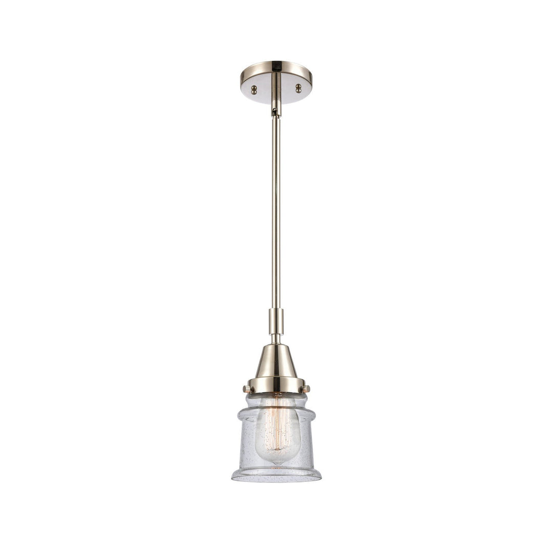 Innovations Caden 447-1S-PN-G184S Pendant Light - Polished Nickel