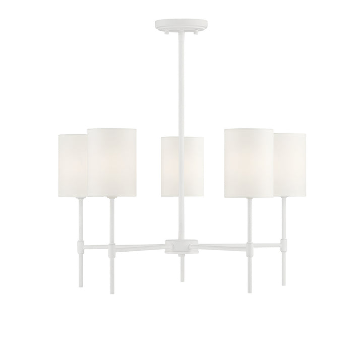 Meridian M10067BQW Chandelier Light - Bisque White