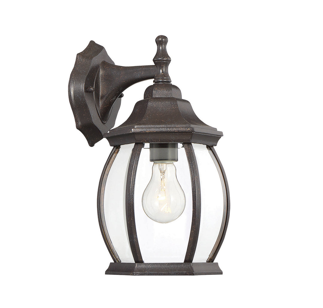 Meridian Lighting M50053RB  One Light Outdoor Wall Sconce Outdoor Bronze / Dark