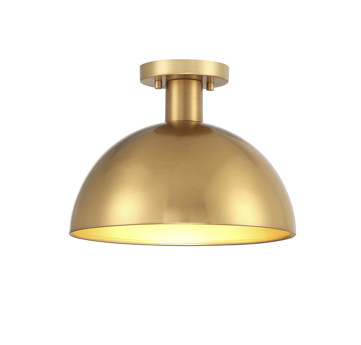 Meridian M60071NB Ceiling Light - Natural Brass