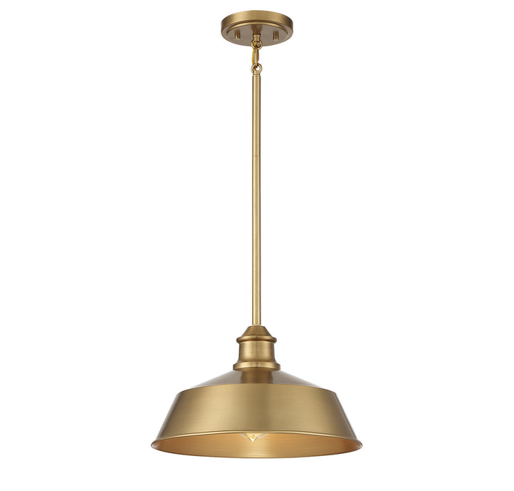 Meridian M7021NB Pendant Light - Natural Brass