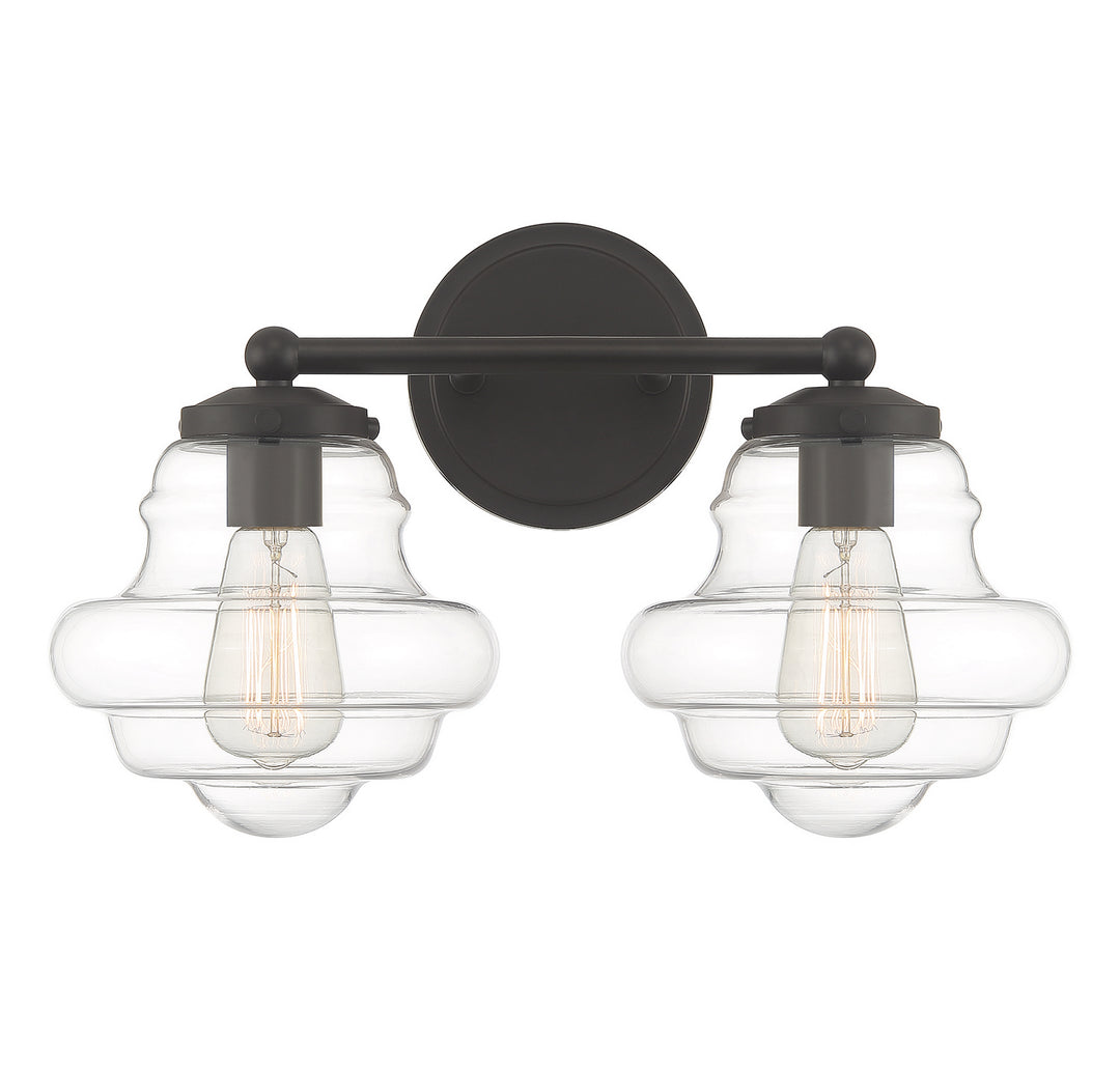 Meridian M80072ORB Bath Vanity Light 17 in. wide - Oil Rubbed Bronze