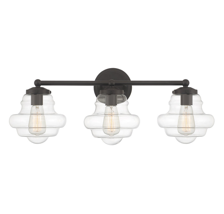 Meridian M80073ORB Bath Vanity Light 26 in. wide - Oil Rubbed Bronze