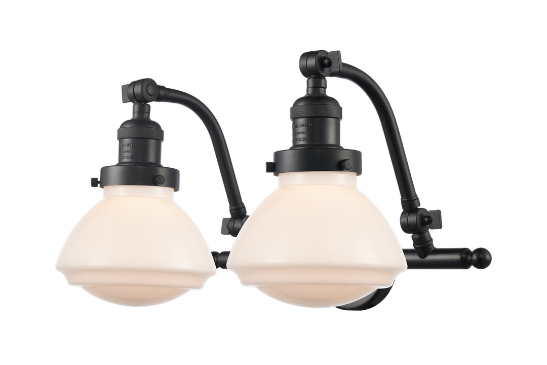 Innovations Franklin Restoration 515-2W-OB-G321 Bath Vanity Light 19 in. wide - Oil Rubbed Bronze