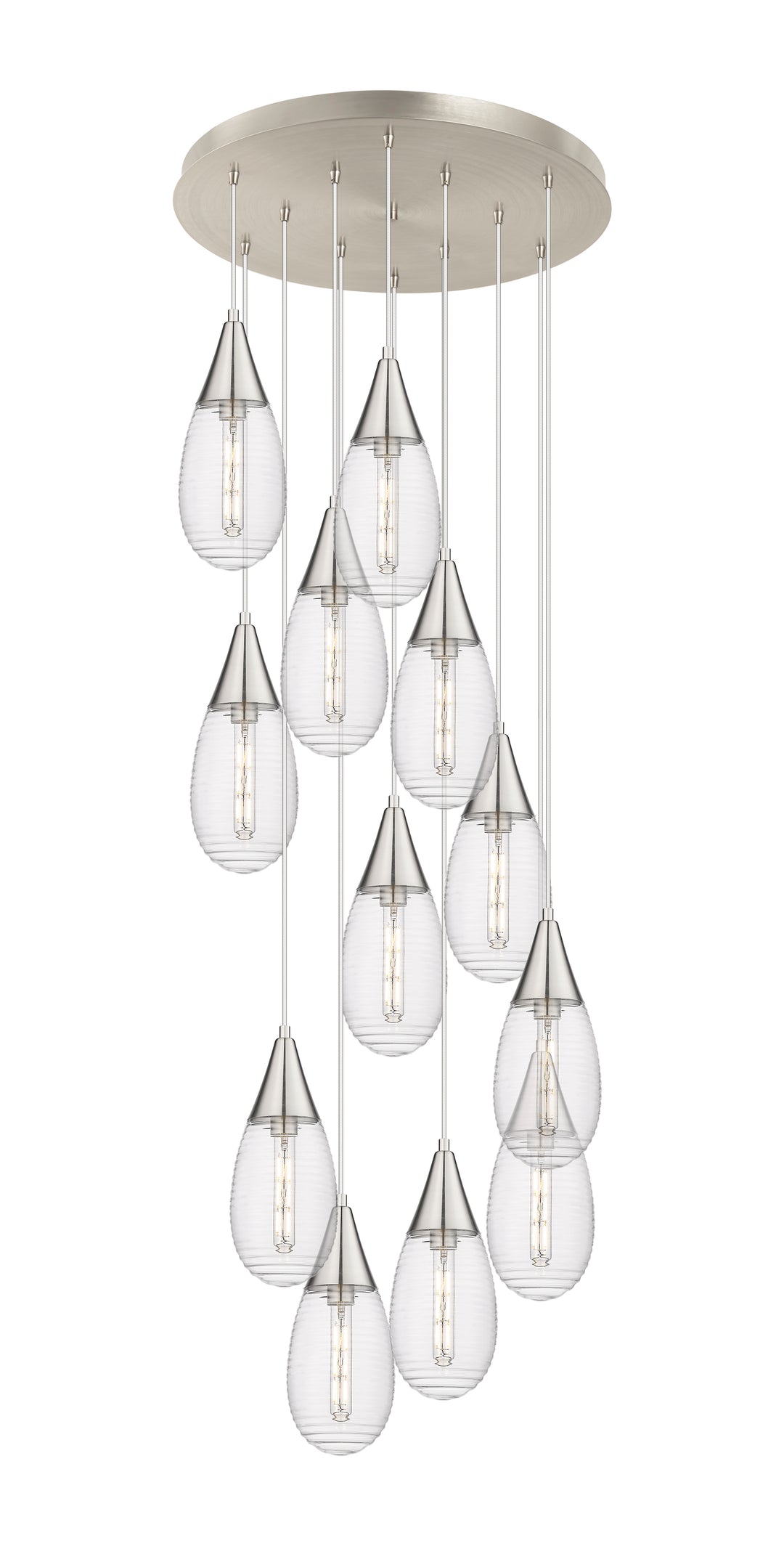 Innovations Downtown Urban 126-450-1P-SN-G450-6SCL Pendant Light - Brushed Satin Nickel