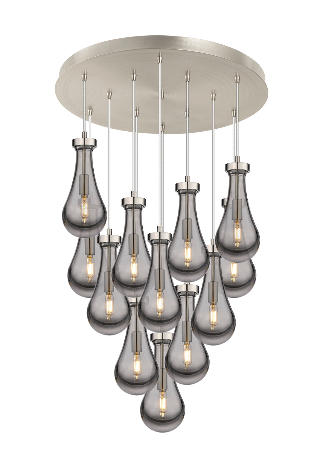 Innovations Downtown Urban 126-451-1P-SN-G451-5SM Pendant Light - Brushed Satin Nickel