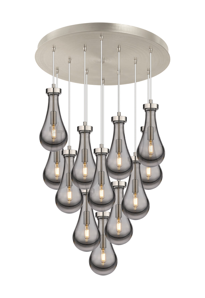 Innovations Downtown Urban 126-451-1P-SN-G451-5SM Pendant Light - Brushed Satin Nickel