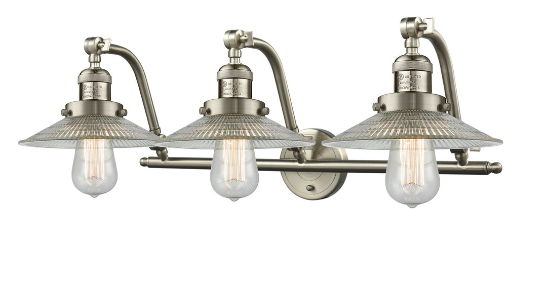 Innovations Franklin Restoration 515-3W-SN-G2-LED Bath Vanity Light 28 in. wide - Brushed Satin Nickel