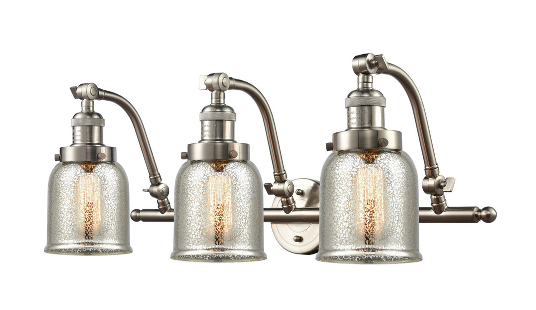 Innovations Franklin Restoration 515-3W-SN-G58-LED Bath Vanity Light 28 in. wide - Brushed Satin Nickel