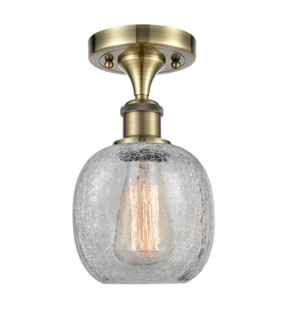 Innovations Ballston 516-1C-AB-G105 Ceiling Light - Antique Brass