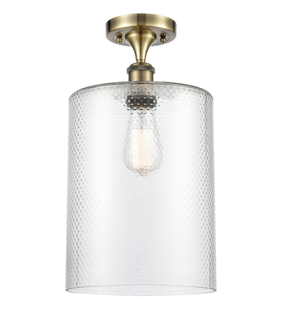 Innovations Ballston 516-1C-AB-G112-L Ceiling Light - Antique Brass