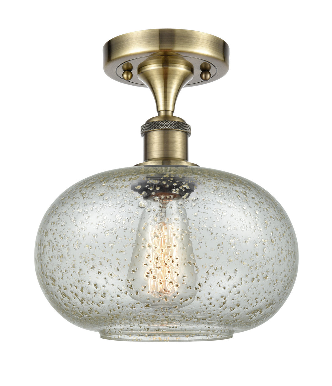 Innovations Ballston 516-1C-AB-G249-LED Ceiling Light - Antique Brass