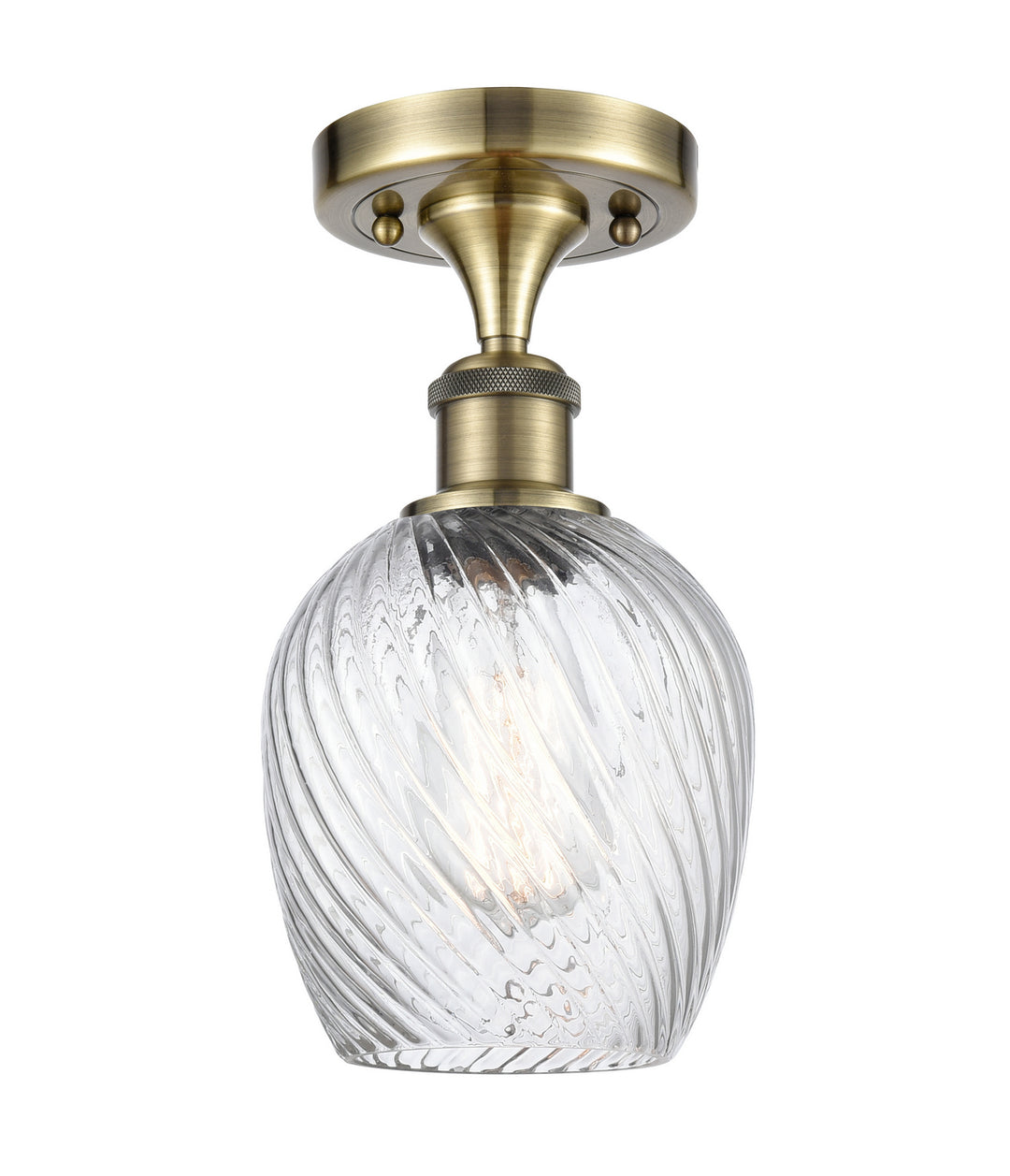 Innovations Ballston 516-1C-AB-G292-LED Ceiling Light - Antique Brass