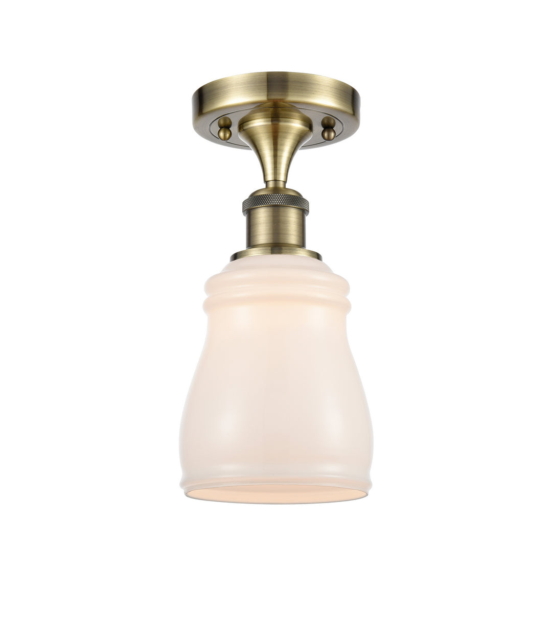 Innovations Ballston 516-1C-AB-G391-LED Ceiling Light - Antique Brass