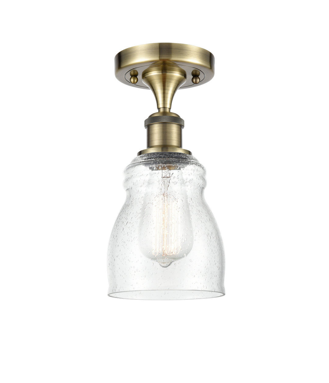 Innovations Ballston 516-1C-AB-G394 Ceiling Light - Antique Brass