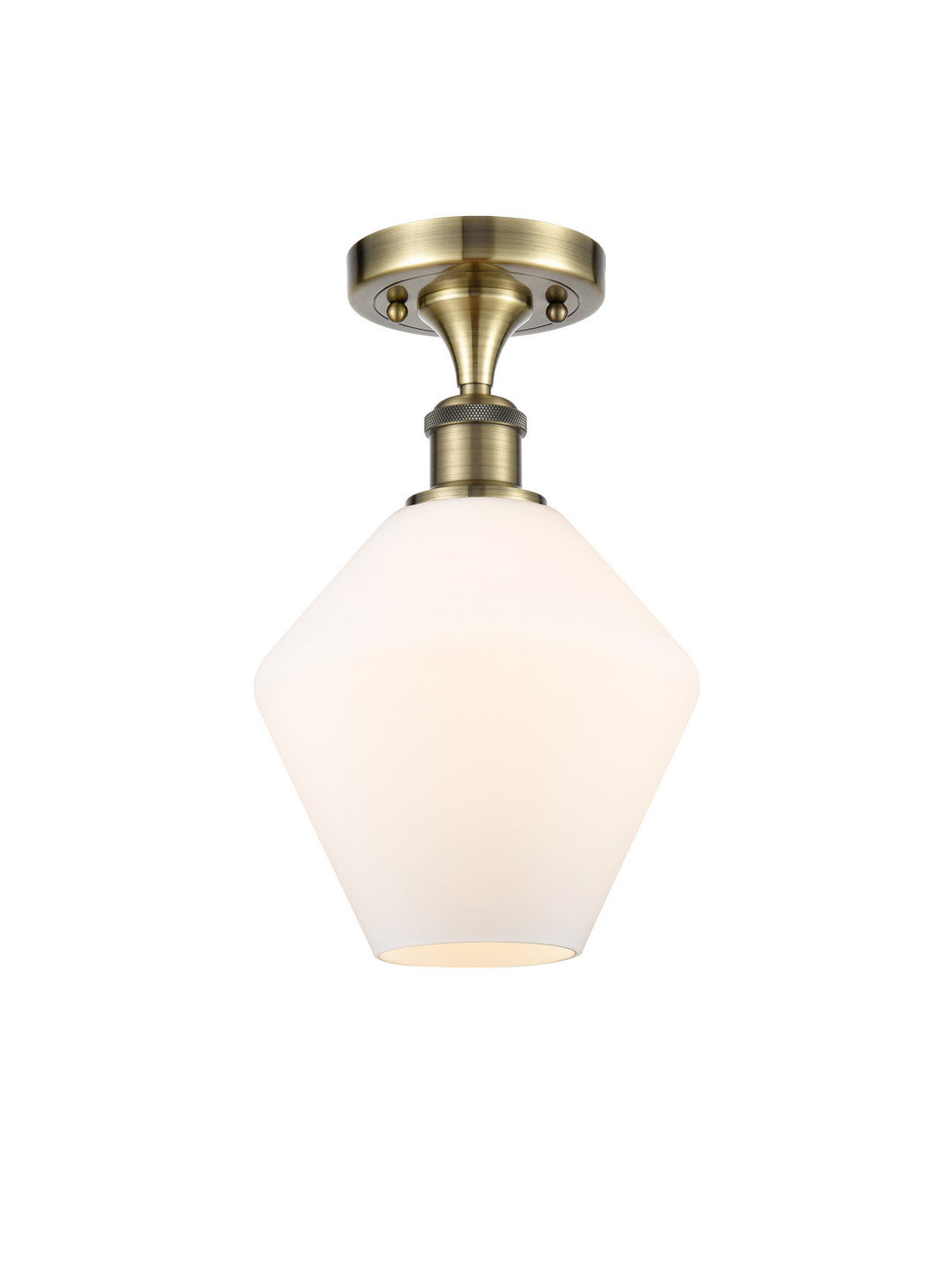 Innovations Ballston 516-1C-AB-G651-8 Ceiling Light - Antique Brass