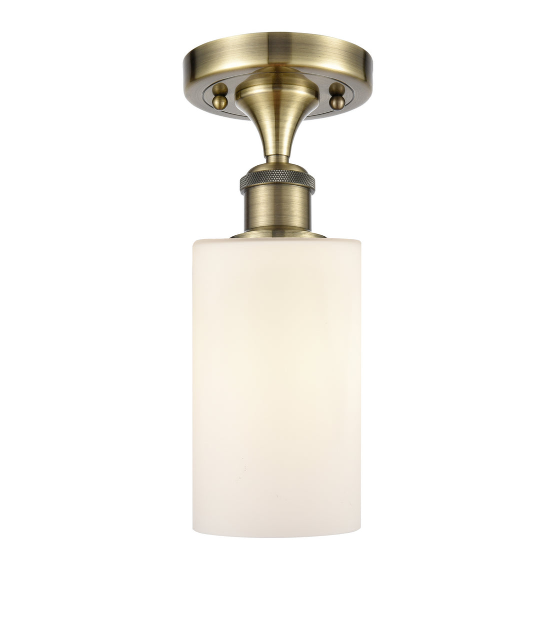Innovations Ballston 516-1C-AB-G801-LED Ceiling Light - Antique Brass