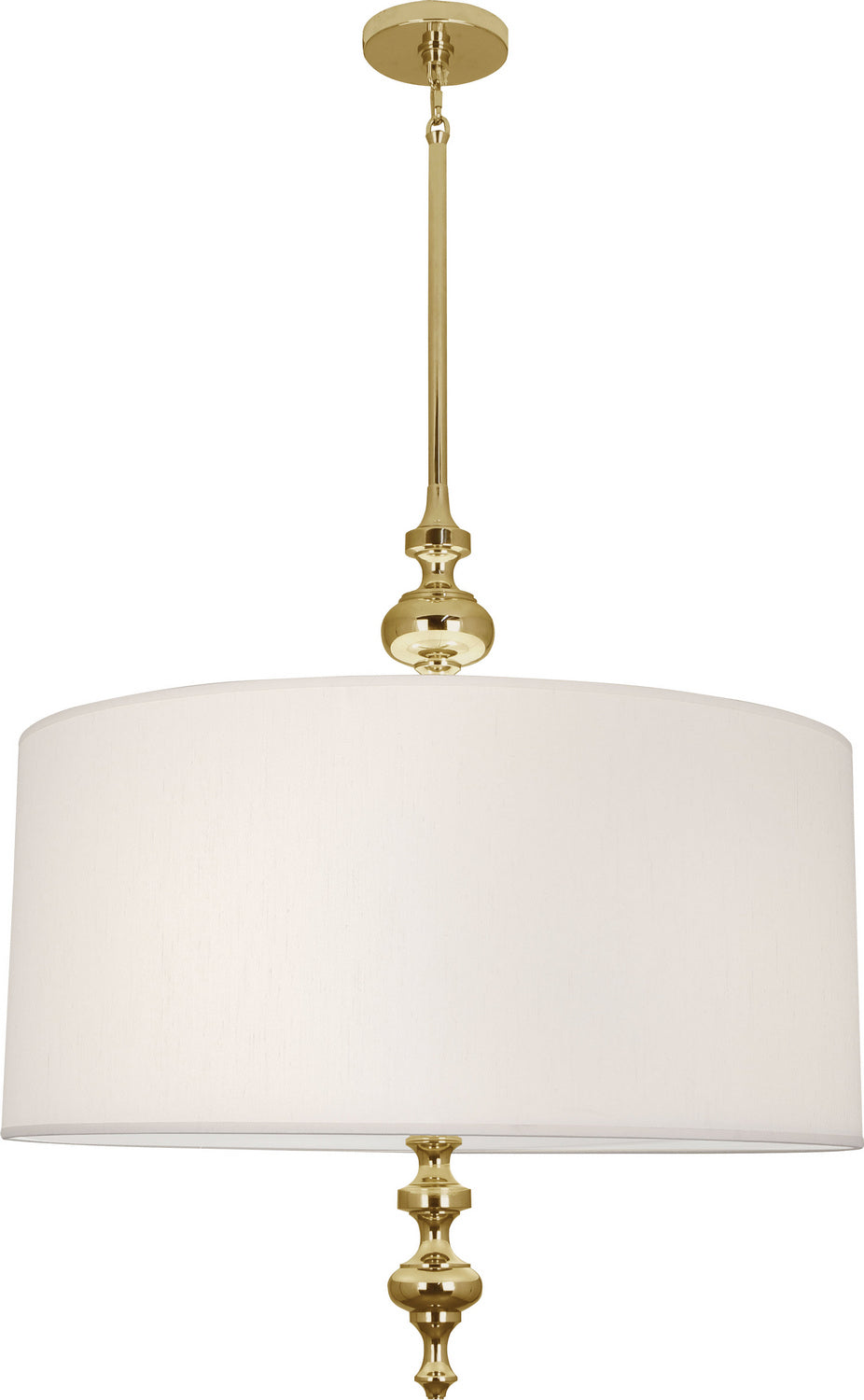 Robert Abbey Arthur 1225 Pendant Light - Modern Brass