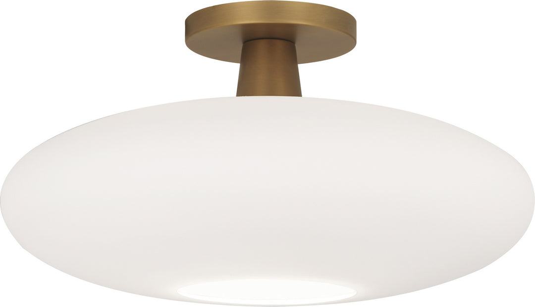 Robert Abbey Rico Espinet Ovo 2039 Ceiling Light - Aged Brass