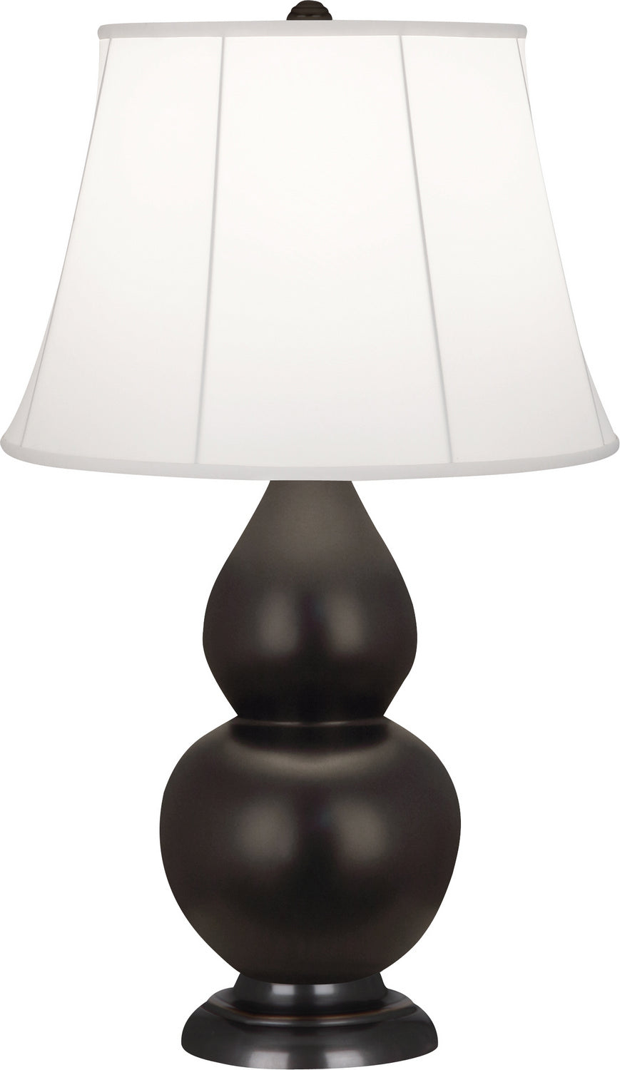 Robert Abbey Lighting MCF11 Small Double Gourd Lamp Matte Coffee Glazed W/Deep Patina Bronze