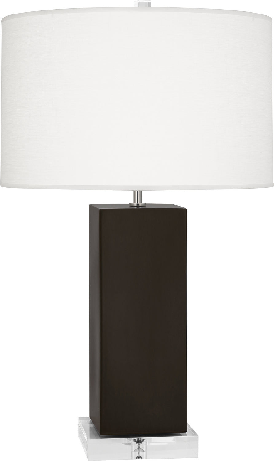 Robert Abbey Lighting MCF95 Harvey Lamp Matte Coffee Glazed