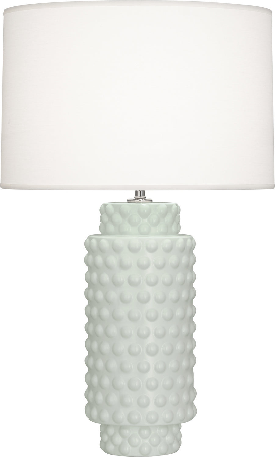 Robert Abbey Lighting MCL08 Dolly Lamp Matte Celadon Glazed Textured