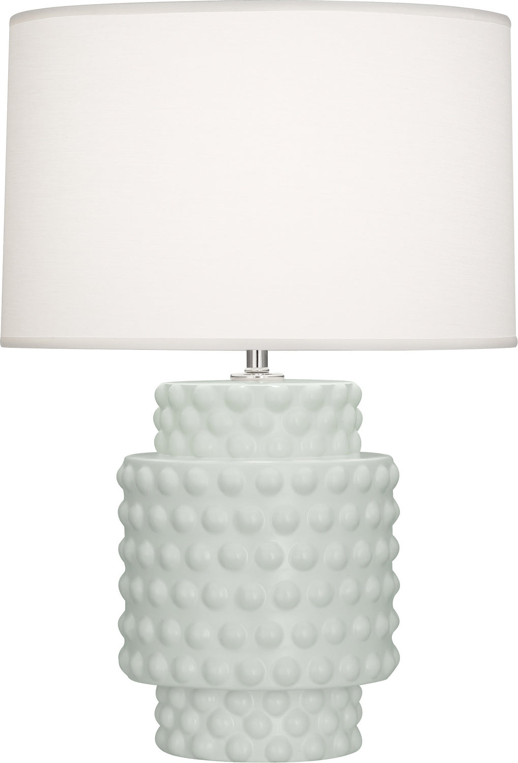 Robert Abbey Lighting MCL09 Dolly Lamp Matte Celadon Glazed Textured