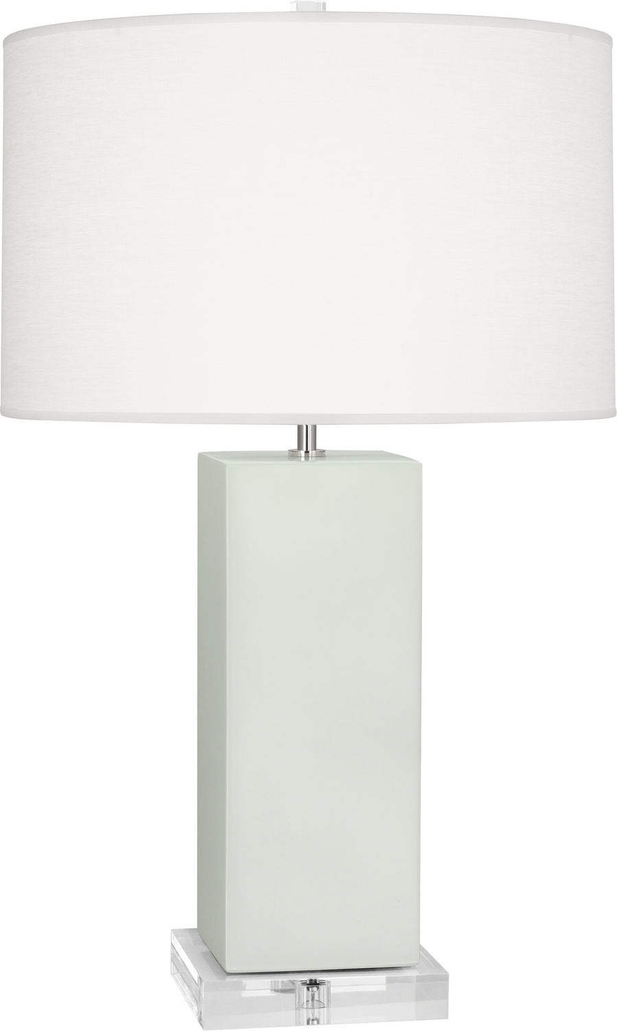 Robert Abbey Lighting MCL95 Harvey Lamp Matte Celadon Glazed