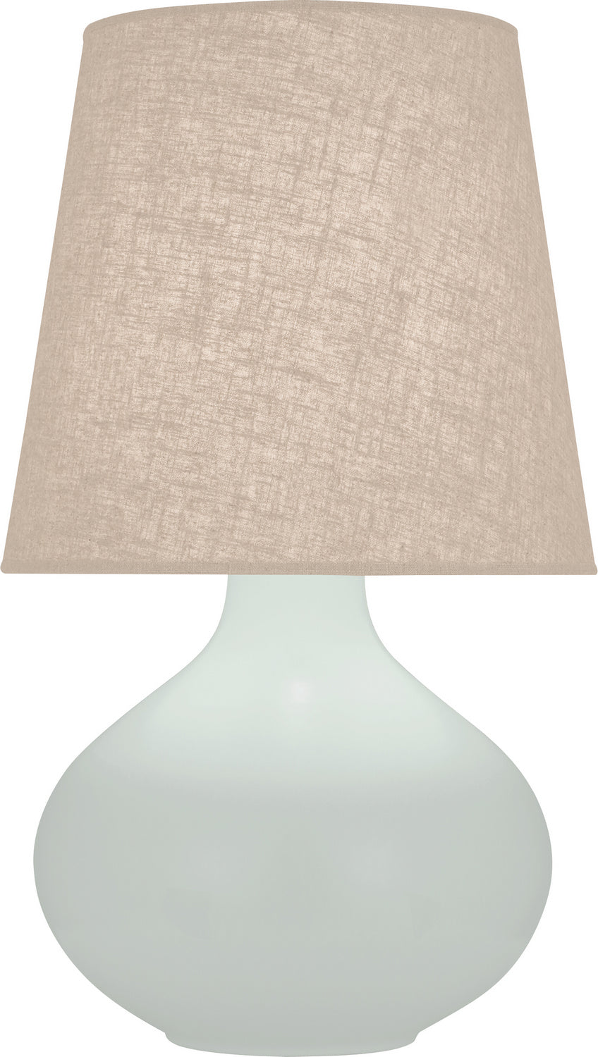 Robert Abbey Lighting MCL98 June Lamp Matte Celadon Glazed