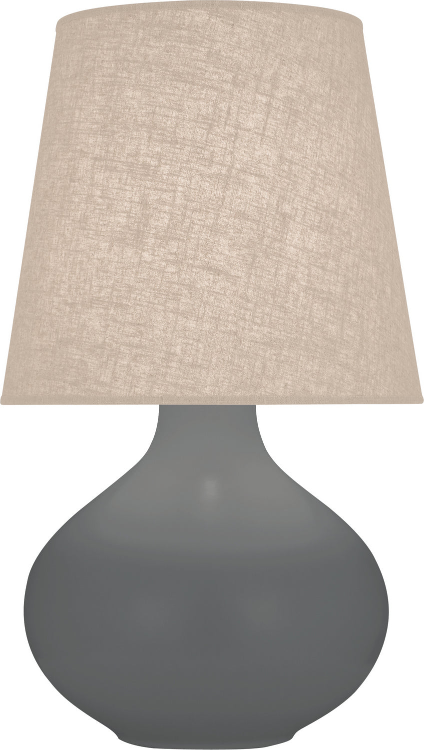 Robert Abbey Lighting MCR98 June Lamp Matte Ash Glazed