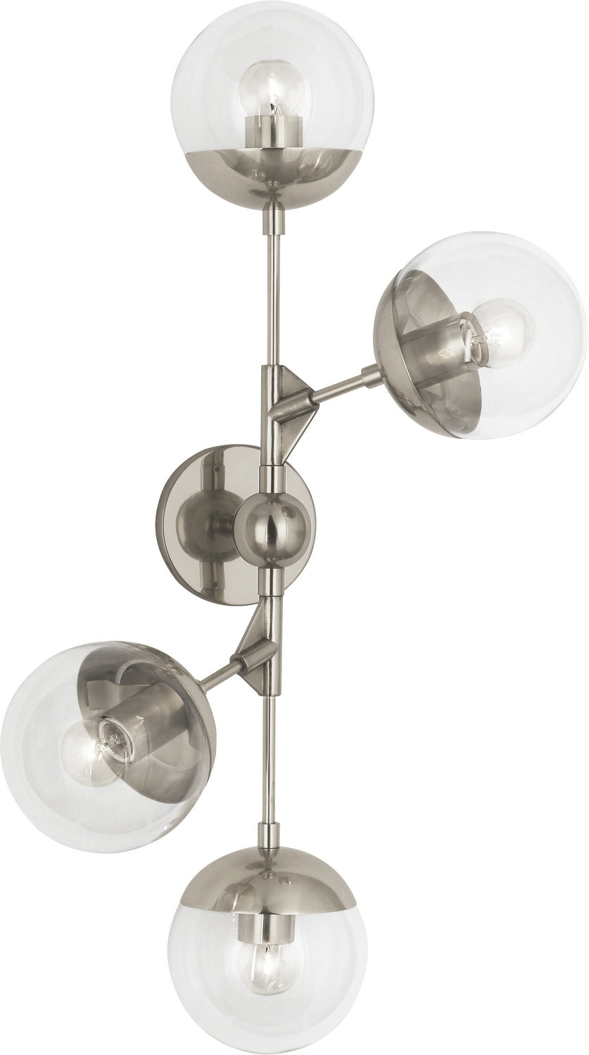 Robert Abbey Celeste S1216 Wall Sconce Light - POLISHED NICKEL