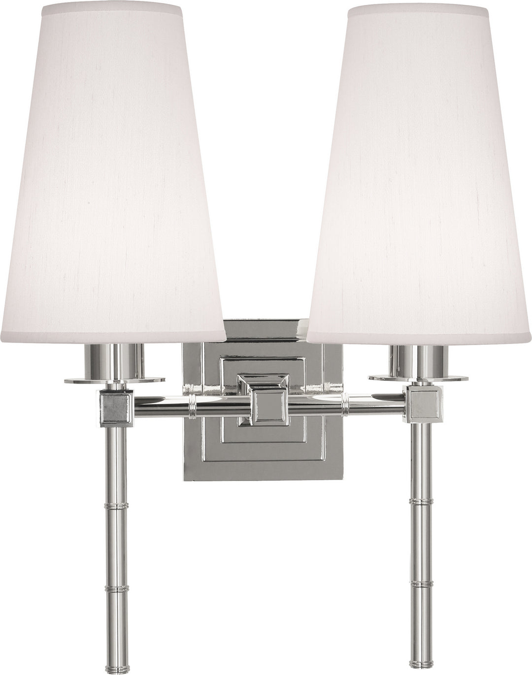 Robert Abbey Jonathan Adler Meurice S724W Wall Sconce Light - Polished Nickel