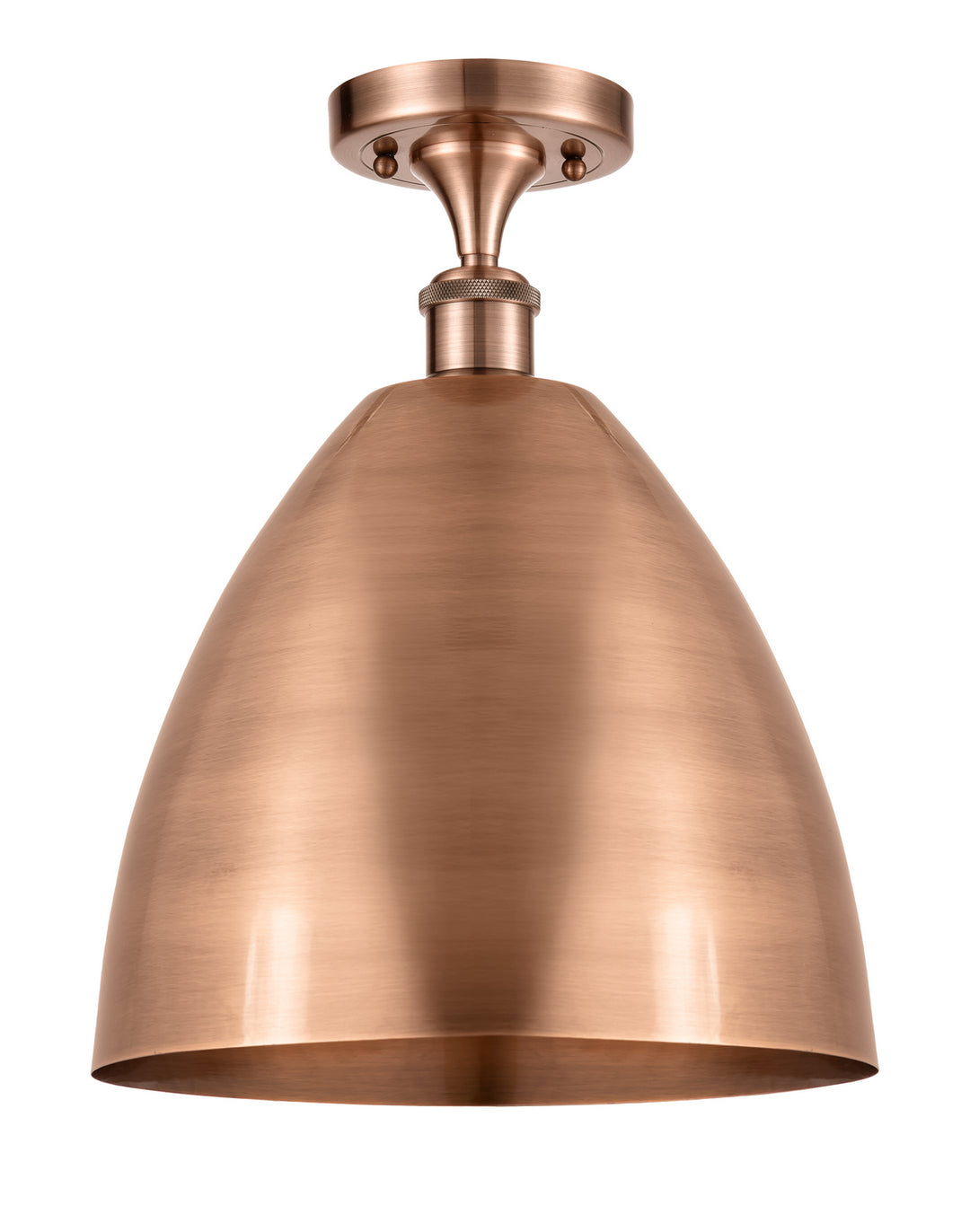 Innovations Ballston 516-1C-AC-MBD-12-AC-LED Ceiling Light - Antique Copper