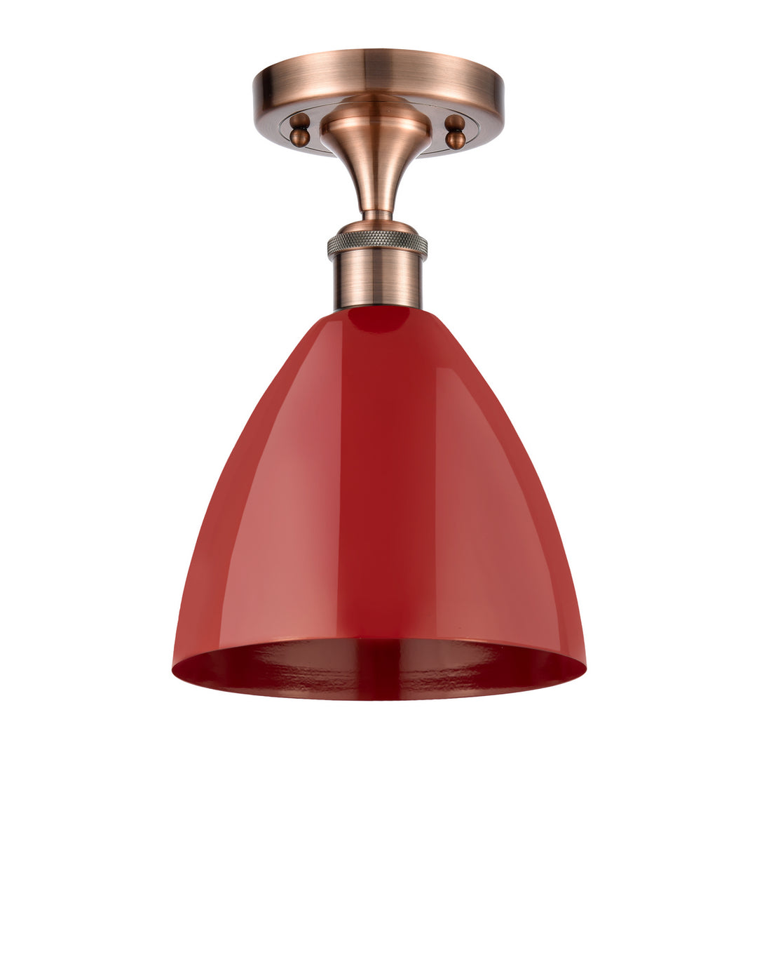 Innovations Ballston 516-1C-AC-MBD-75-RD-LED Ceiling Light - Antique Copper