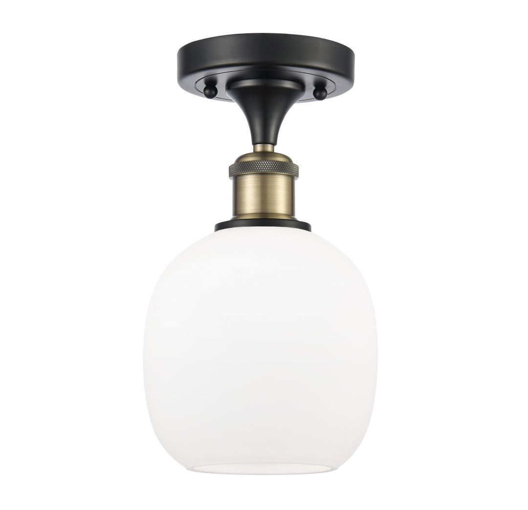 Innovations Ballston 516-1C-BAB-G101-LED Ceiling Light - Black Antique Brass