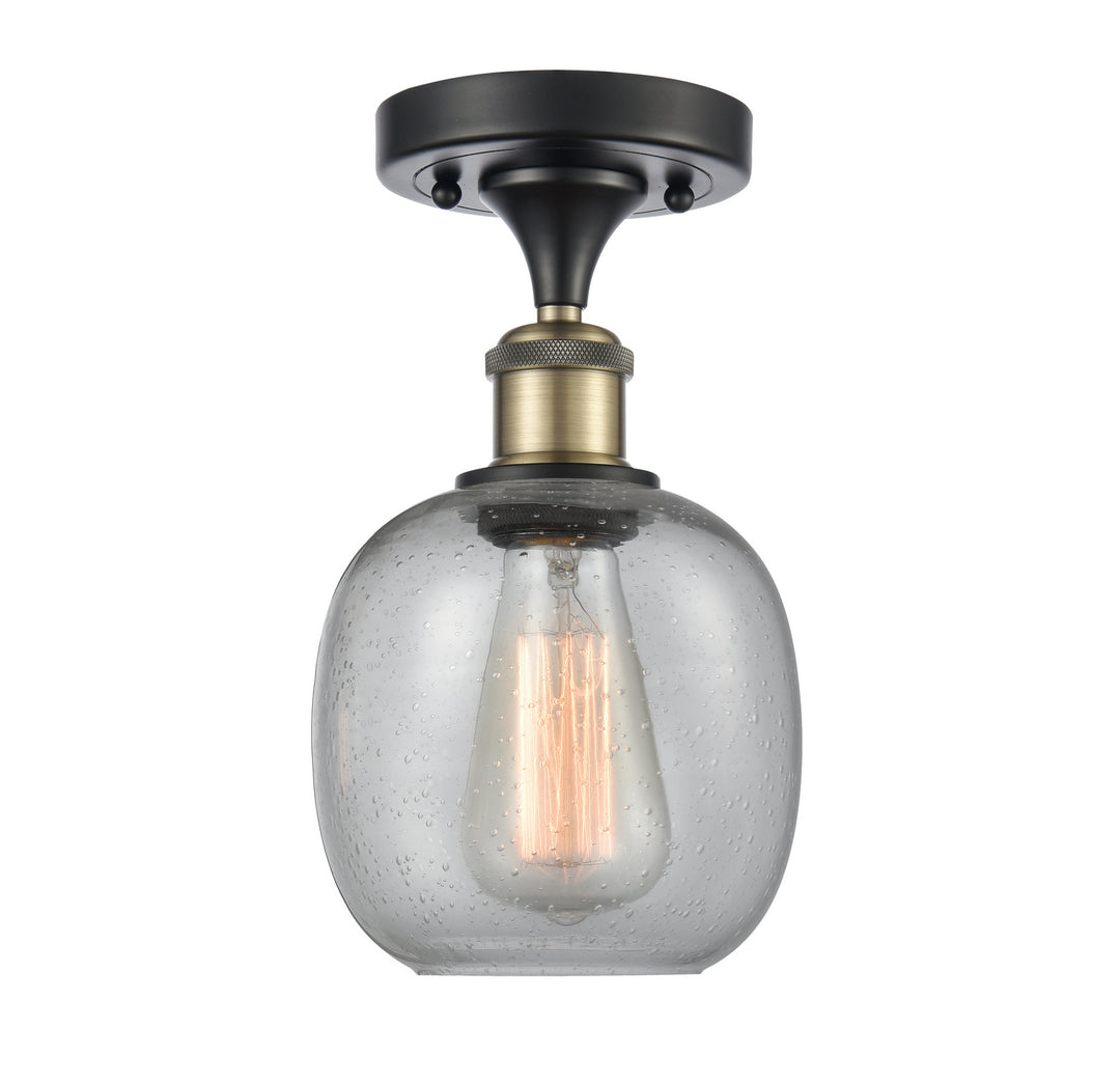 Innovations Ballston 516-1C-BAB-G104-LED Ceiling Light - Black Antique Brass