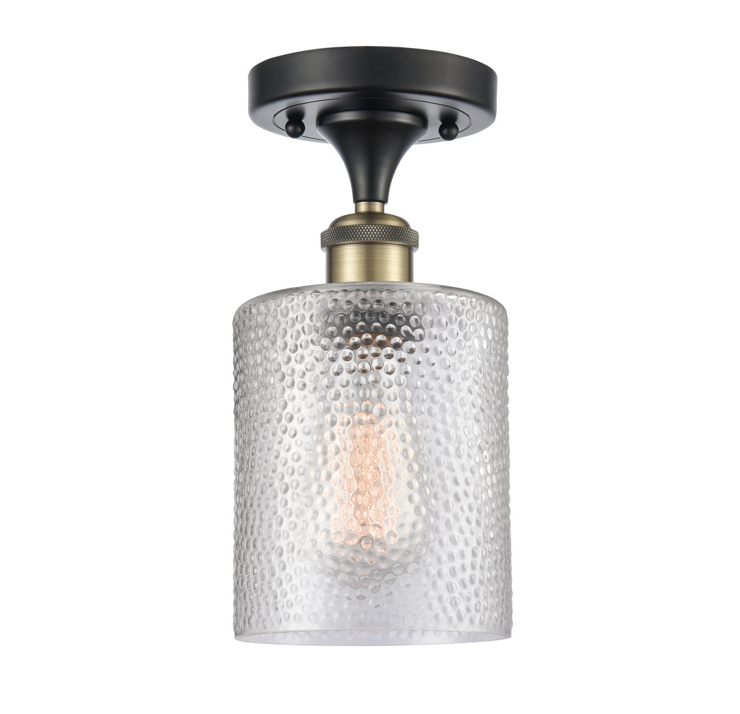 Innovations Ballston 516-1C-BAB-G112-LED Ceiling Light - Black Antique Brass