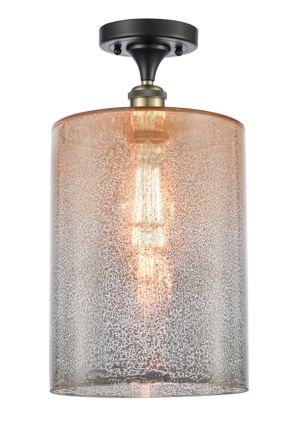 Innovations Ballston 516-1C-BAB-G116-L-LED Ceiling Light - Black Antique Brass