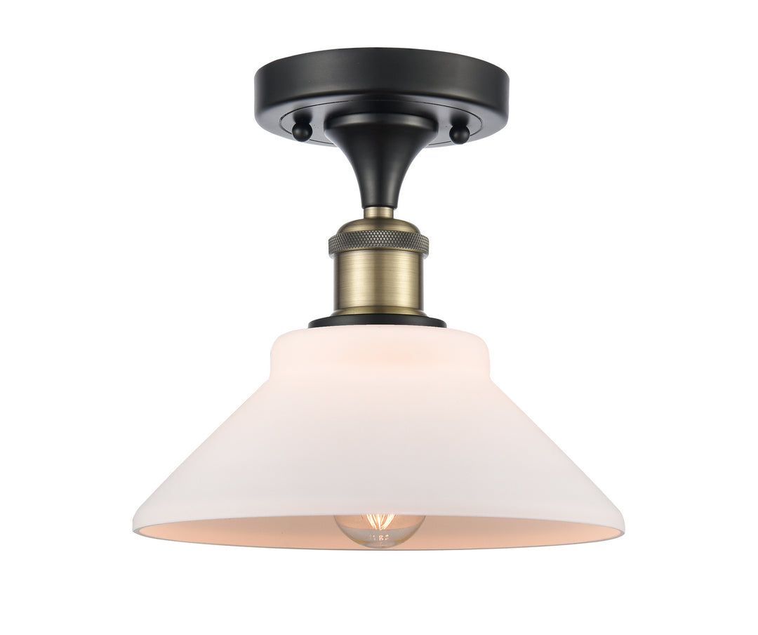 Innovations Ballston 516-1C-BAB-G131-LED Ceiling Light - Black Antique Brass