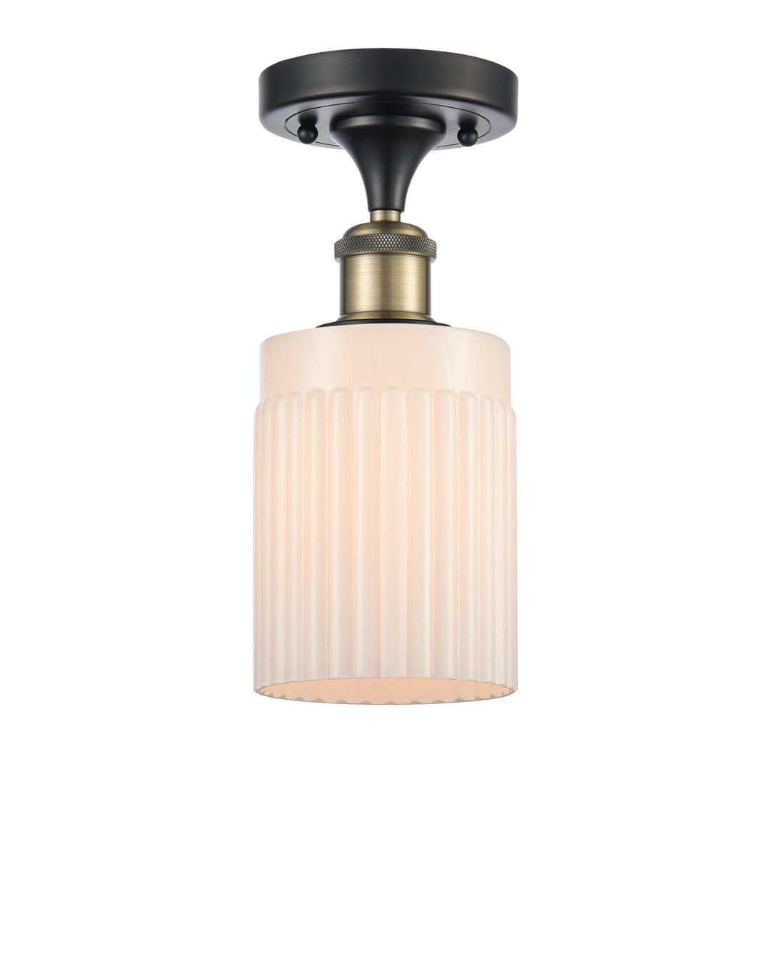 Innovations Ballston 516-1C-BAB-G341-LED Ceiling Light - Black Antique Brass