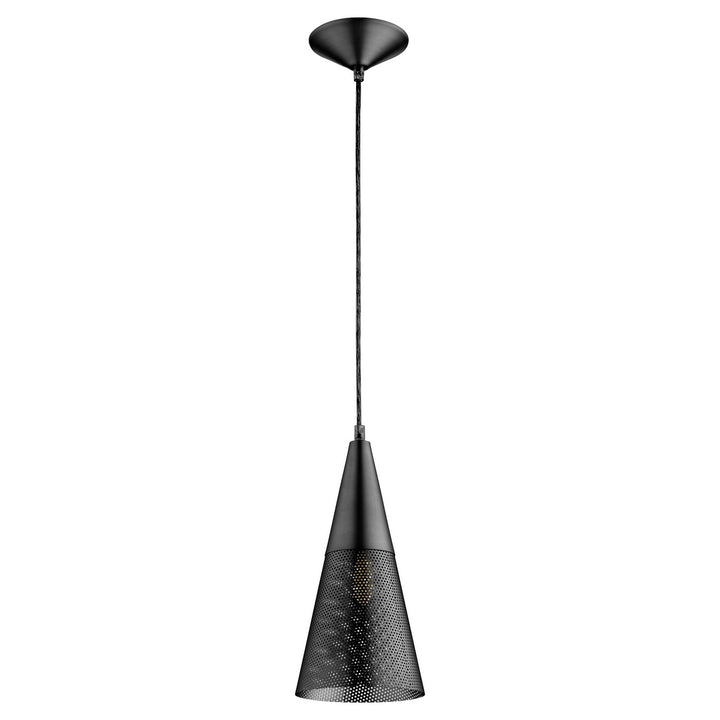 Quorum Mesh Cone Pendants 1316-59 Pendant Light - Matte Black