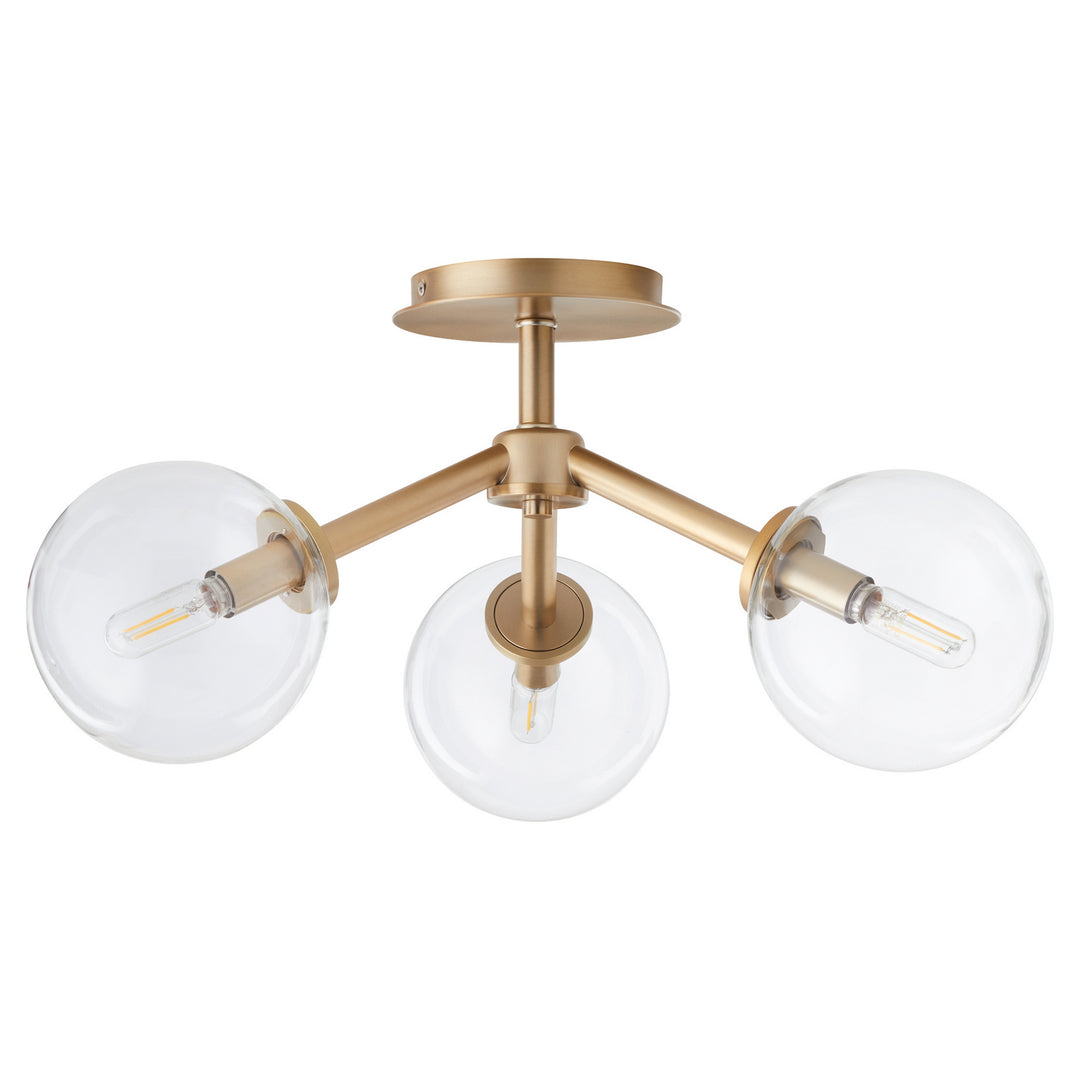 Quorum Rovi 3132-21-80 Ceiling Light - Aged Brass
