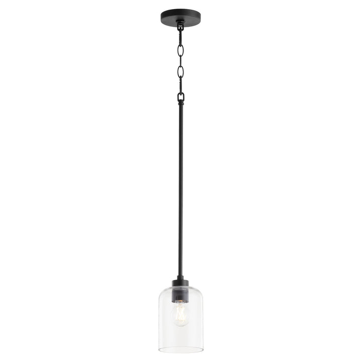 Quorum Tribute 3374-59 Pendant Light - Matte Black